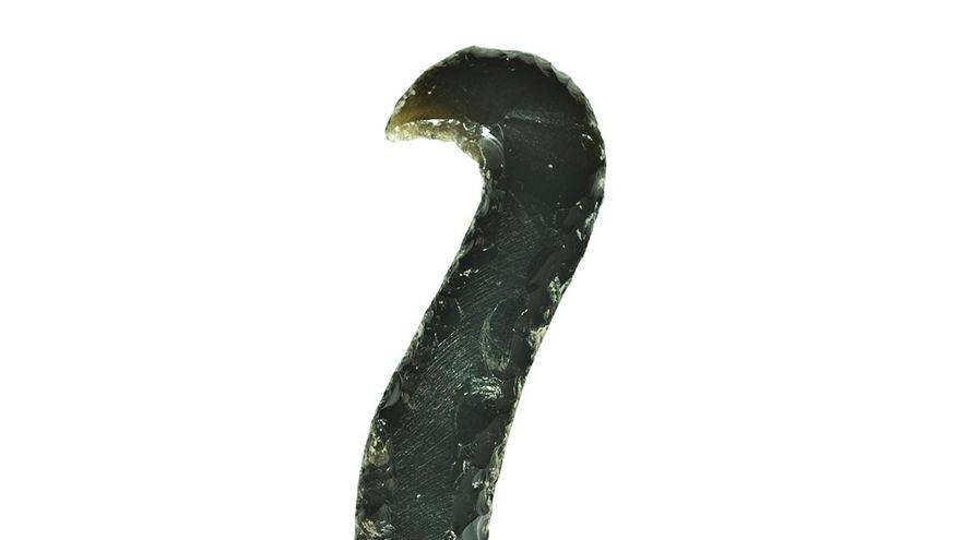 Los aztecas mantenían grandes redes comerciales de obsidiana