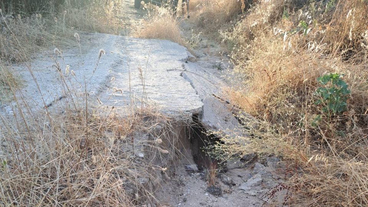 Cinco bodegas de Méntrida en 'pie de guerra' por el estado de los "intransitables" caminos para vendimiar