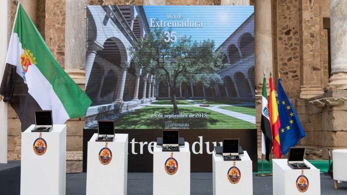 Las Medallas que se entregaron hace dos años