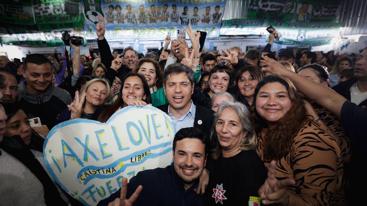 Axel Kicillof encabezó un acto en Tigre