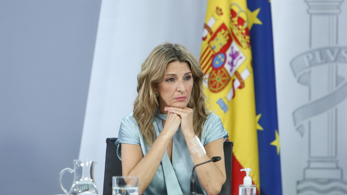 Yolanda Díaz,  ministra de Trabajo y Economía Social
