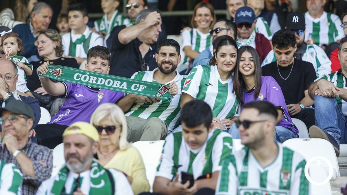 Grada Blanquiverde del Córdoba CF - CD Castellón