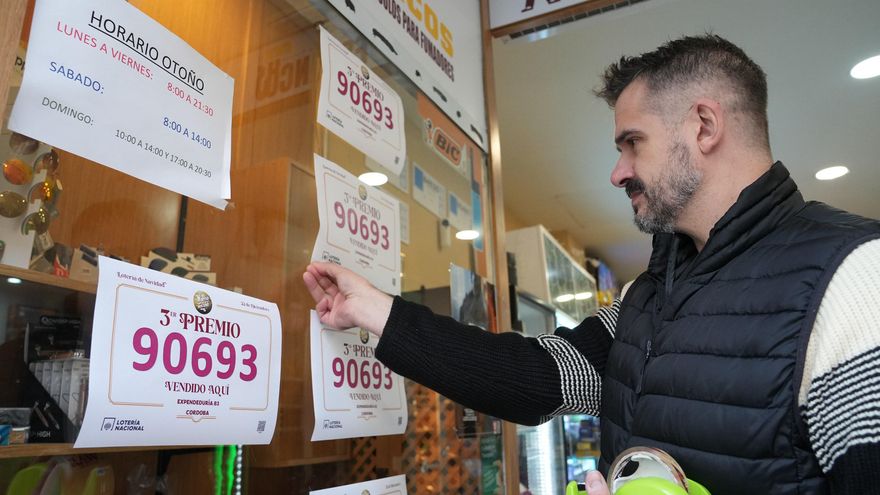 DIRECTO | El tercer premio de la Lotería de Navidad, vendido en Córdoba y Montilla