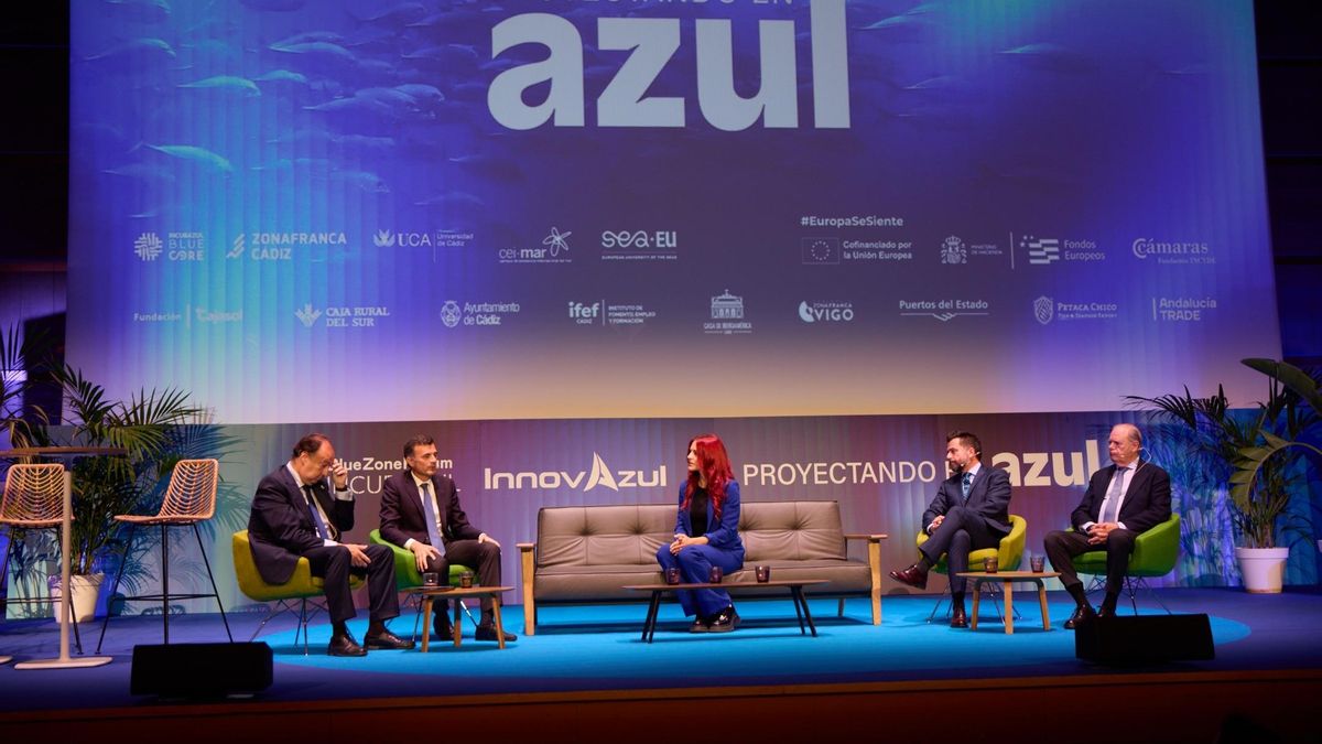 inauguración del Blue Zone Forum Innovazul 2026 en Cádiz.