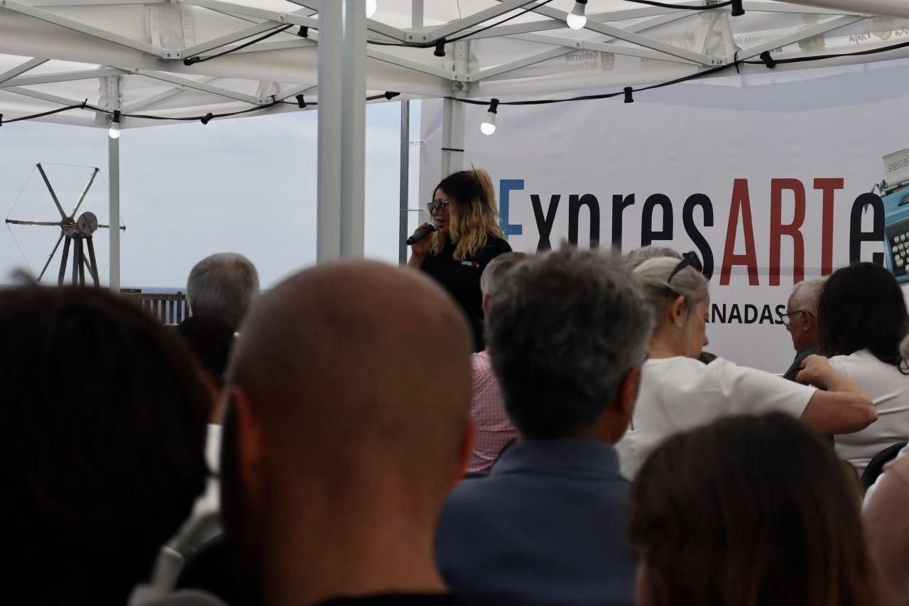 VI Jornadas Literarias ExpresARTe La Palma  en Los Cancajos.
