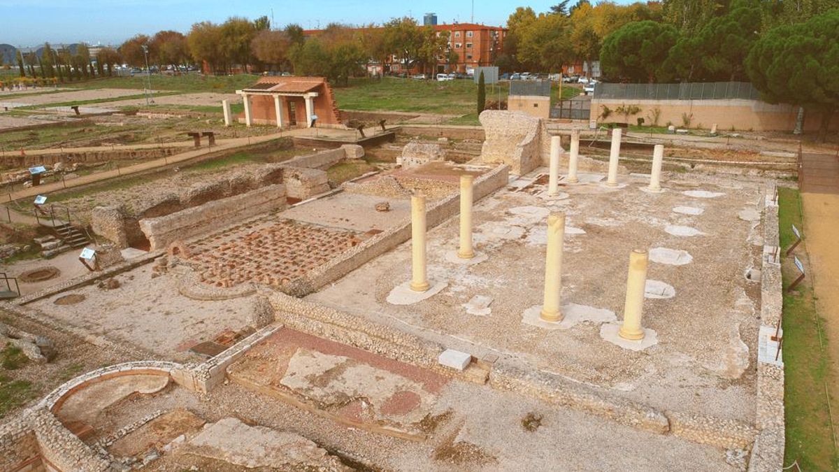 Basílica situada en Complutum, Alcalá de Henares