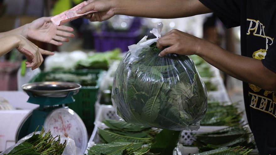 Imagen de la semana pasada de un mercado en Bangkok, Tailandia.