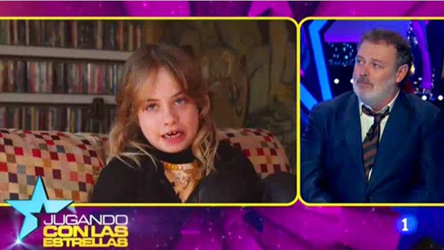 Pablo Carbonell y su hija en 'Jugando con las estrellas'