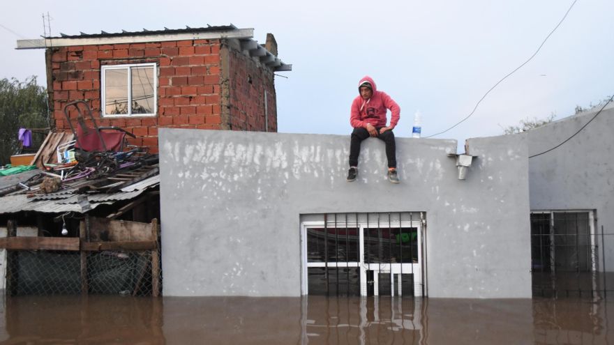 Temporal en provincia de Buenos Aires deja 4.100 evacuados y cuatro personas desaparecidas