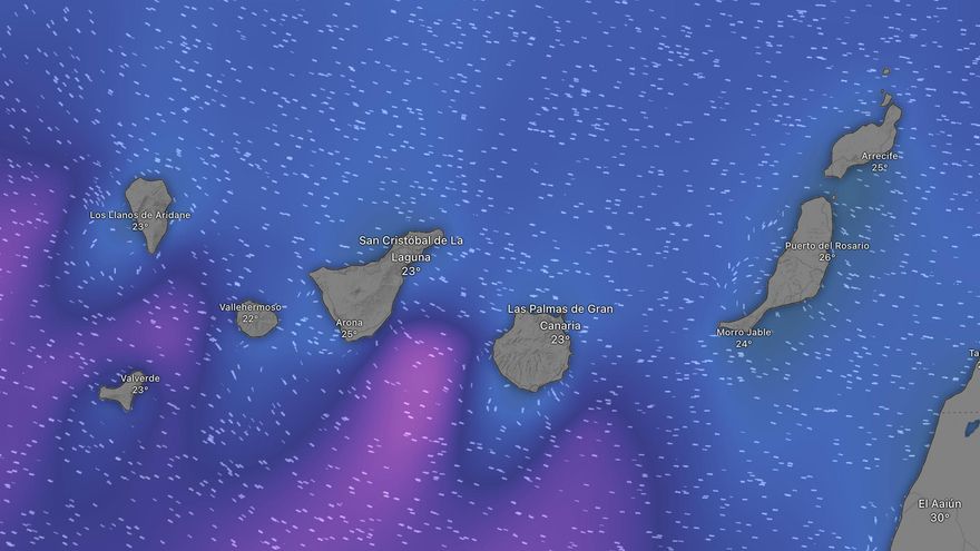 Tenerife y Gran Canaria, en aviso amarillo este jueves