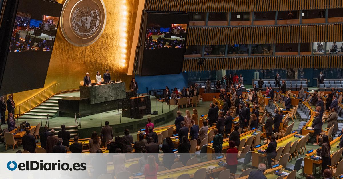 Una amplia mayoría de la Asamblea General de la ONU respalda la creación de un Estado palestino y un alto el fuego inmediato en Gaza