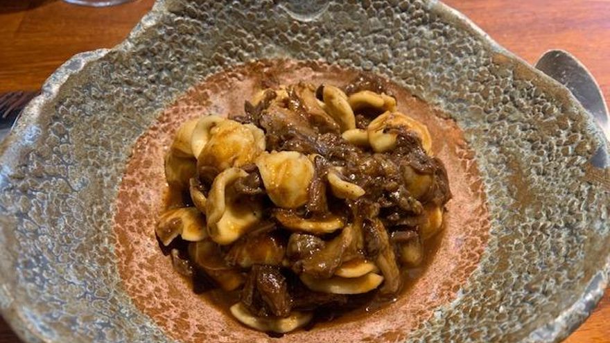 Pasta orecchiette.