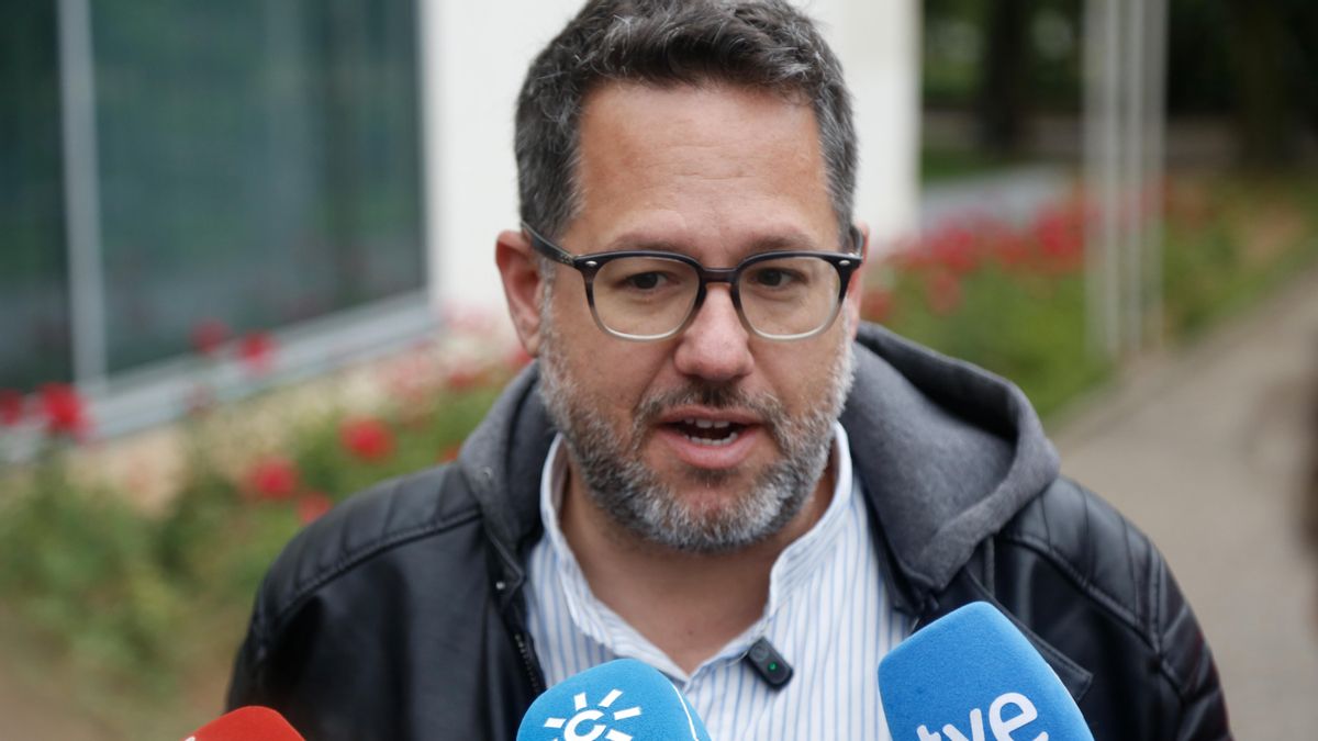 El candidato de Adelante Andalucía, José Ignacio García.