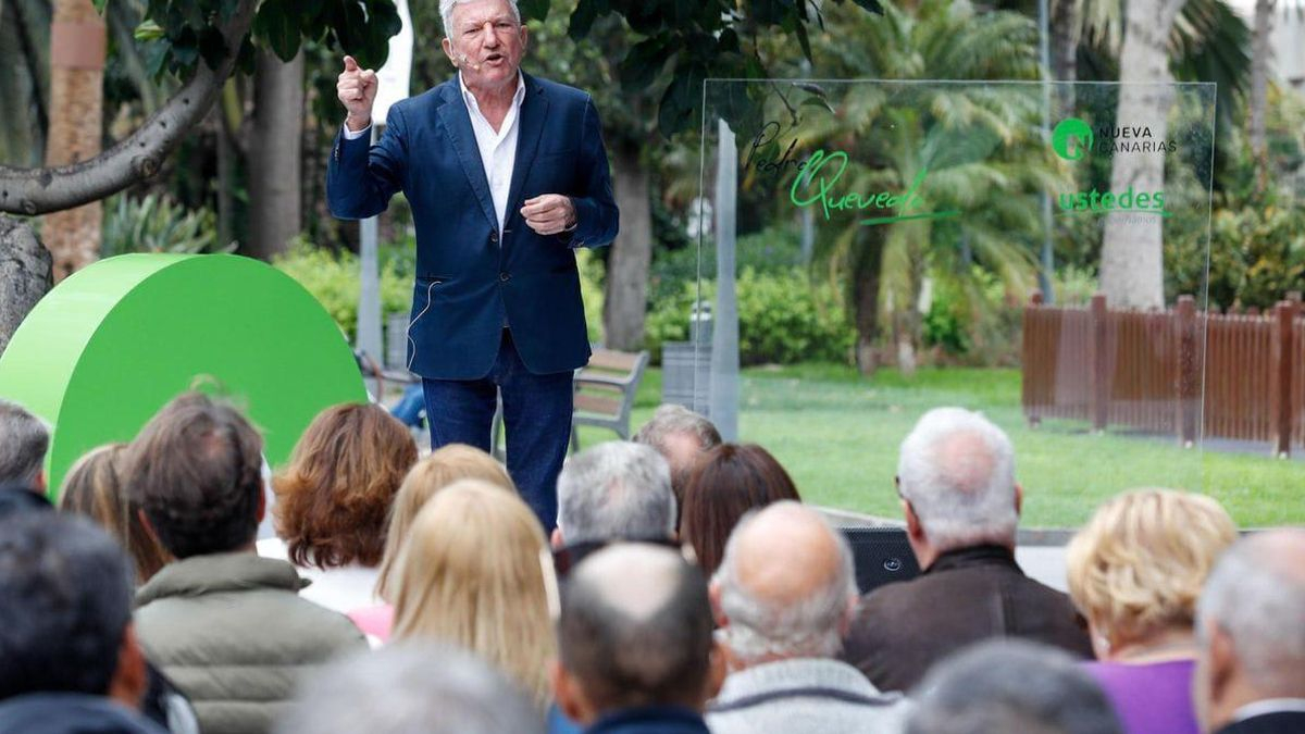 El concejal Pedro Quevedo, elegido secretario general de NC en Las Palmas de Gran Canaria