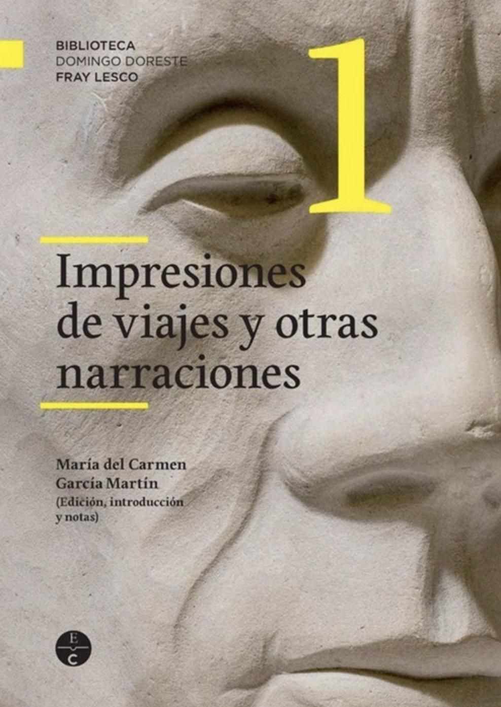 Portada del primer tomo de las obras completas de Domingo Doreste