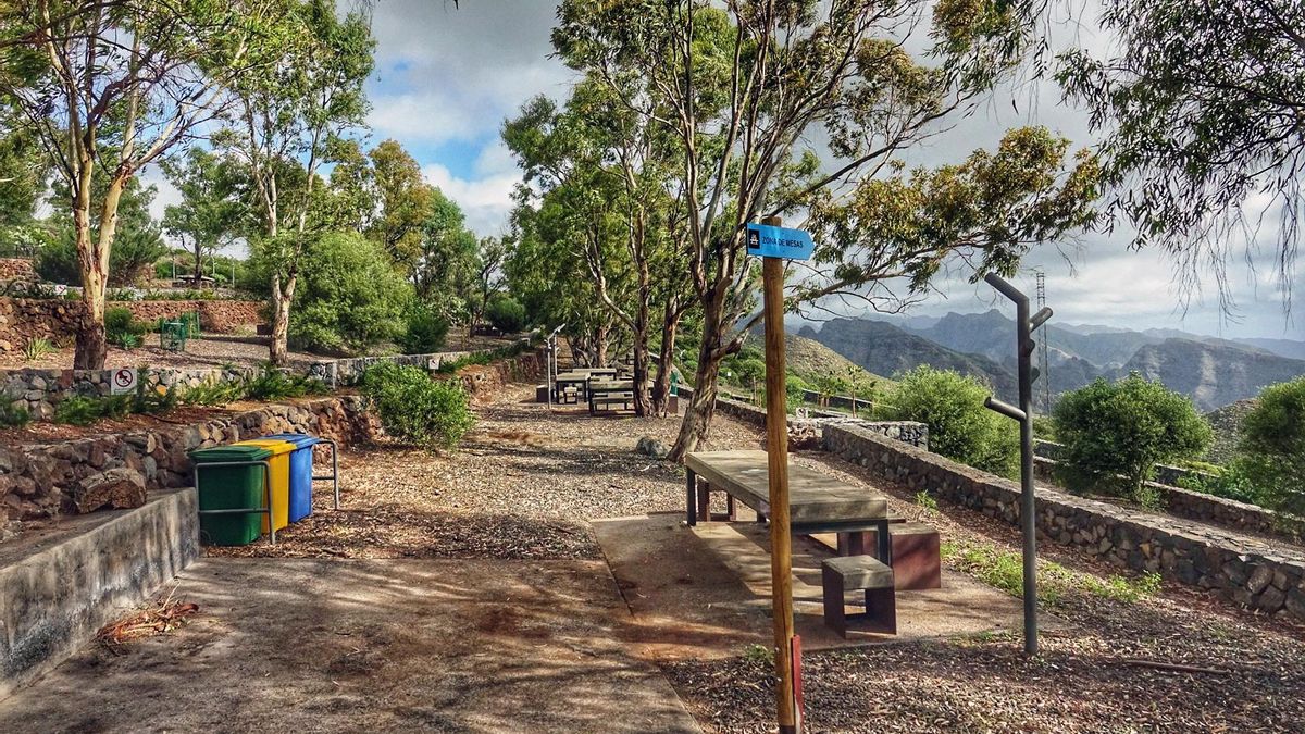 Parque de Las Mesas, en Santa Cruz de Tenerife.