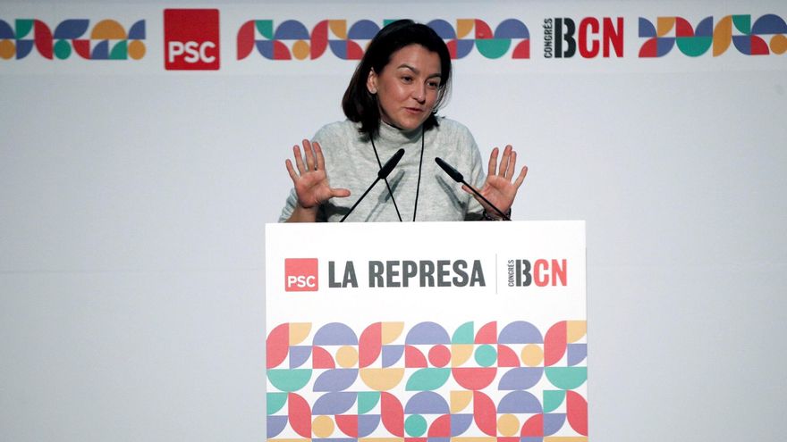 La número dos de los socialistas catalanes, Eva Granados. EFE/Alejandro García/Archivo