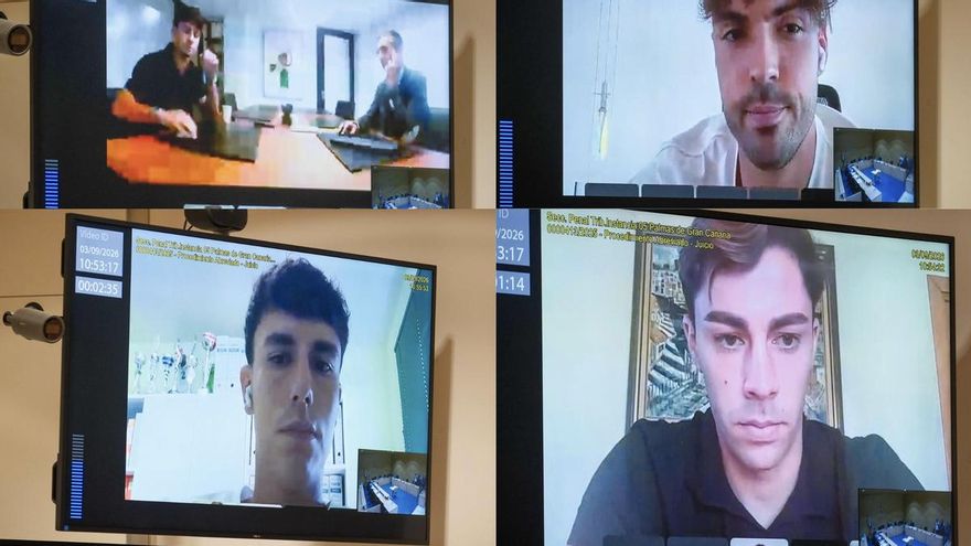 Los tres canteranos del Real Madrid que grabaron el vídeo sexual aceptan un año de cárcel y Asencio queda libre