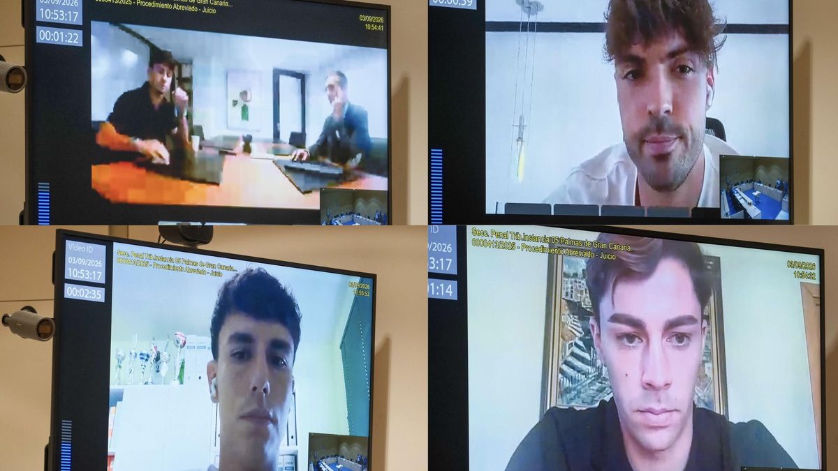 Los tres canteranos del Real Madrid que grabaron el vídeo aceptan un año de cárcel y Asencio queda libre