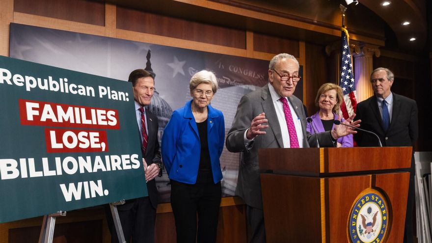 Demócratas critican aranceles de Trump: una "subida de impuestos" y amenaza de recesión