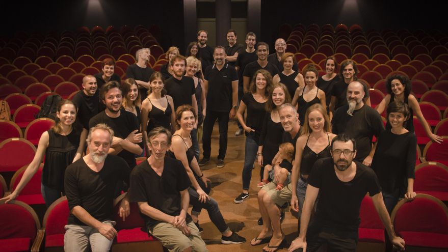 Equipo del Pavón Teatro Kamikaze.