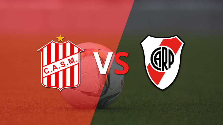 EN VIVO: River Plate golea a San Martín (T) en el estadio Único Madre de Ciudades