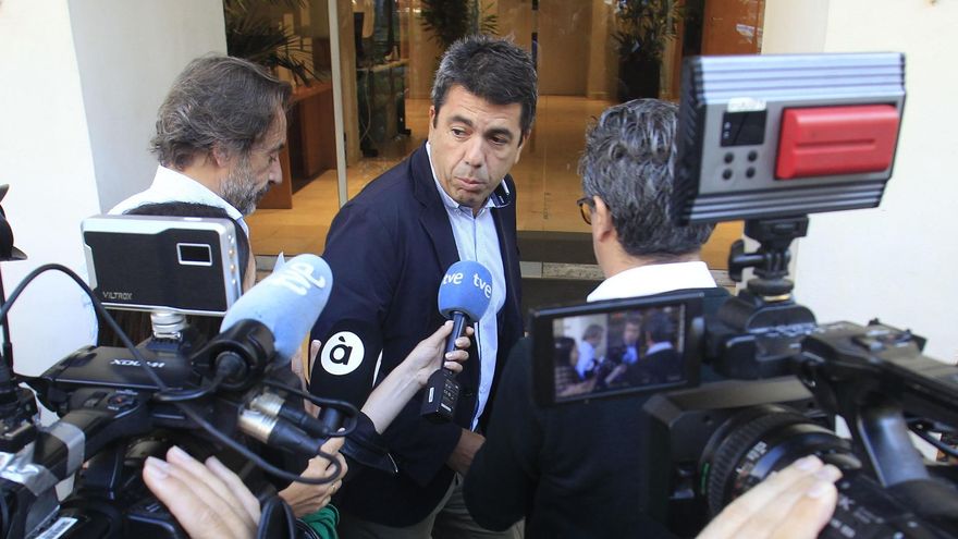 The judge investigates Mazón's calls on the day of the dana