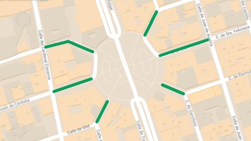 Almeida peatonalizará las calles que rodean la plaza de Olavide