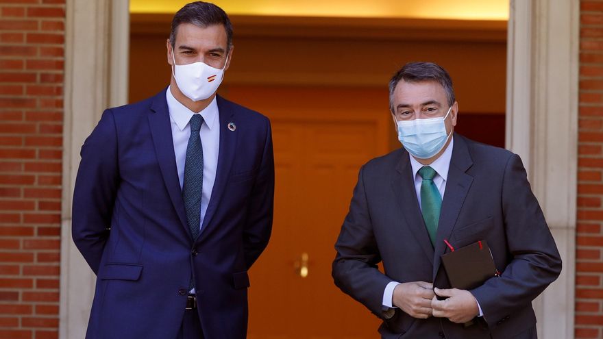 PNV y EH Bildu mantienen su carrera en Madrid por mostrar su eficacia negociadora con el Gobierno de Sánchez