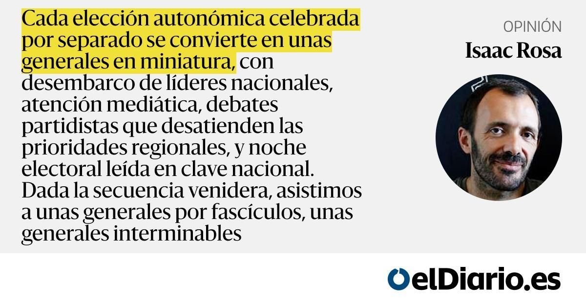Cuando las elecciones autonómicas eran solo elecciones autonómicas