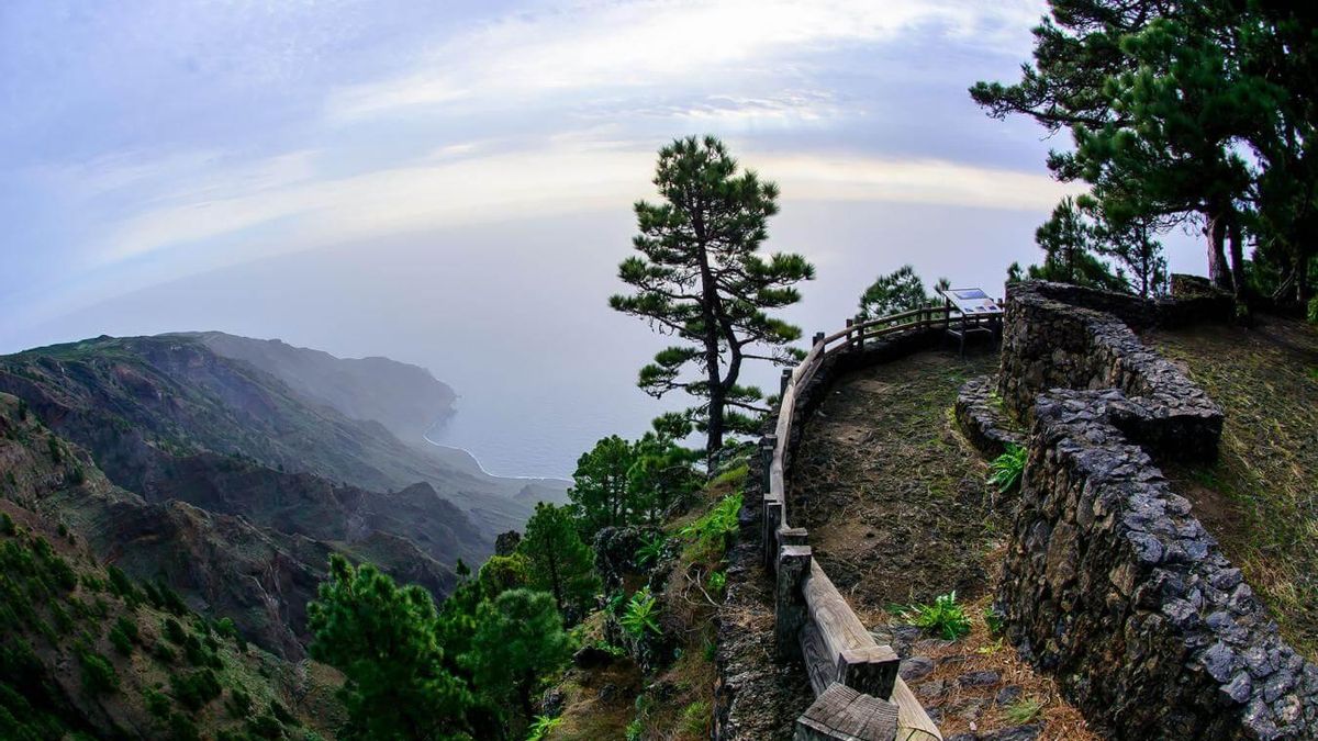 El mirador de Las Playas, en El Hierro.