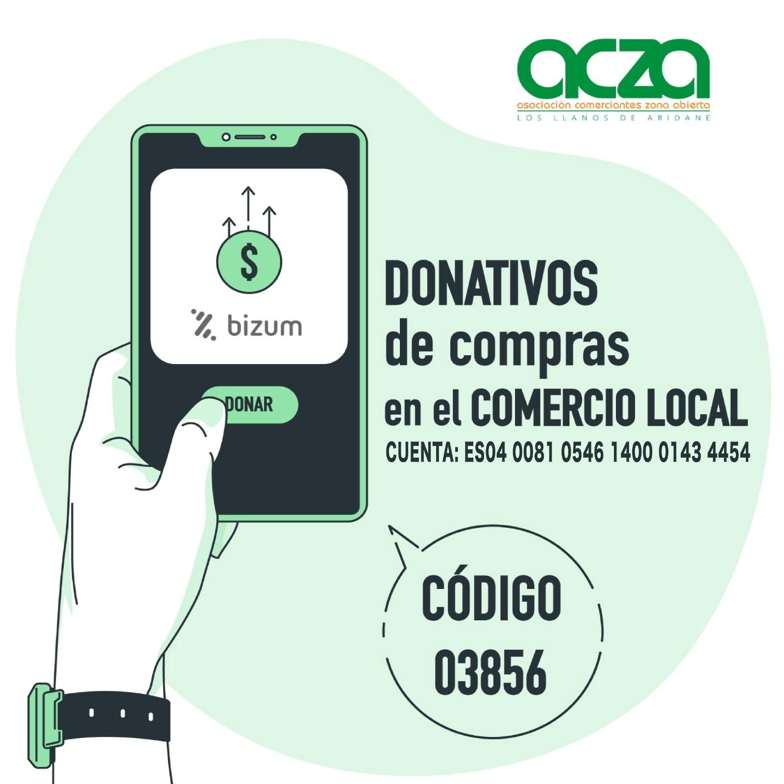 Cartel de bizum.
