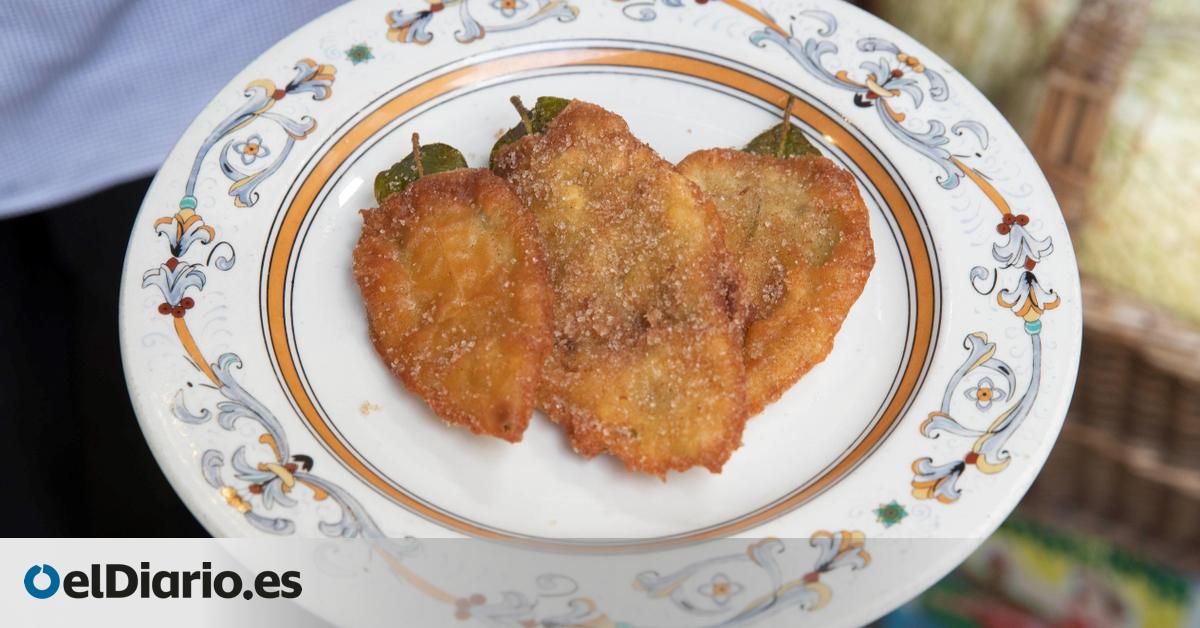 No, cuando comas paparajotes no debes tragarte la hoja: así se hace el postre más curioso de España