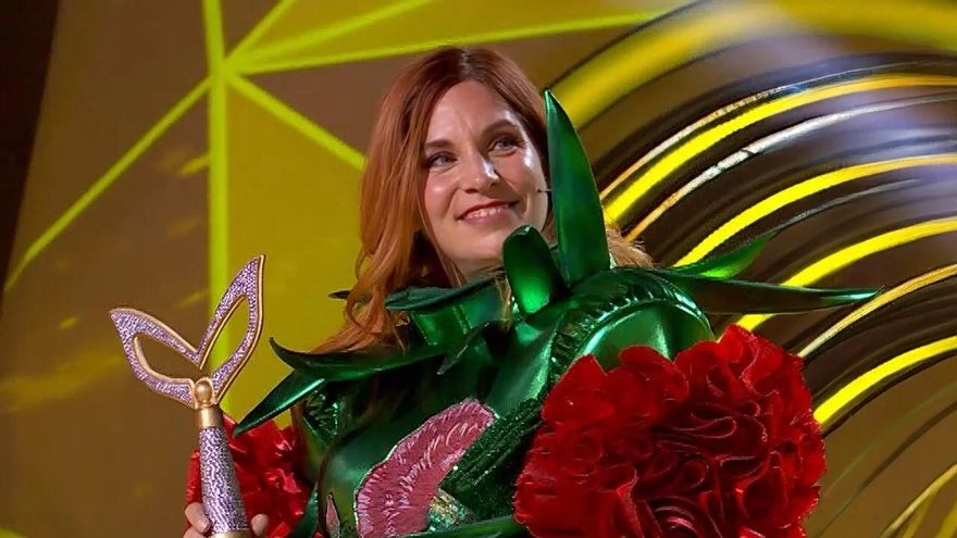 Leire Martínez gana 'Mask Singer 5' como Clavel tras desenmascarar a un mítico presentador, una diseñadora y un bailarín