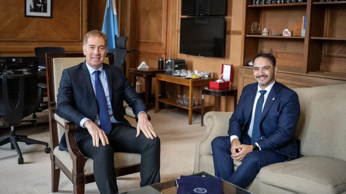 Diego Santilli se reunió con Juan Valdés.