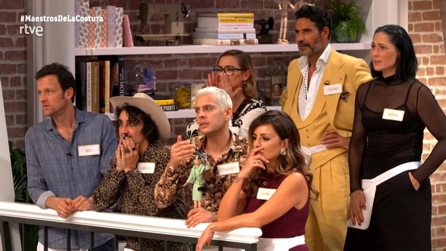 'Maestros de la costura Celebrity' se estrenó en La 1 con su primera expulsada famosa y dos claras favoritas