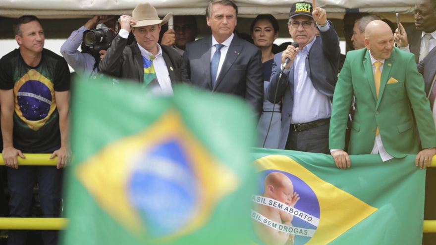 Bolsonaro movilizó a su base electoral en el bicentenario de la Independencia de Brasil