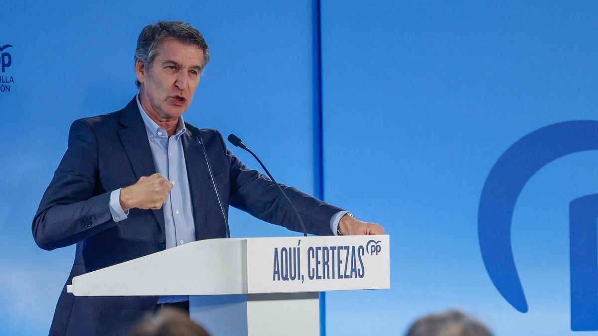 Feijóo responde a Abascal: "A mí me daría vergüenza votar con el PSOE y Podemos en Extremadura"