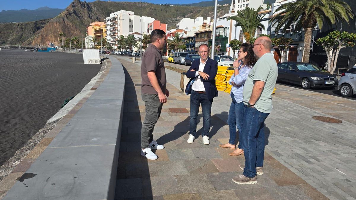 Coalición Canaria: “Las obras de la Avenida Marítima de Santa Cruz de La Palma son un ejemplo de la transformación impulsada por el Fdcan”