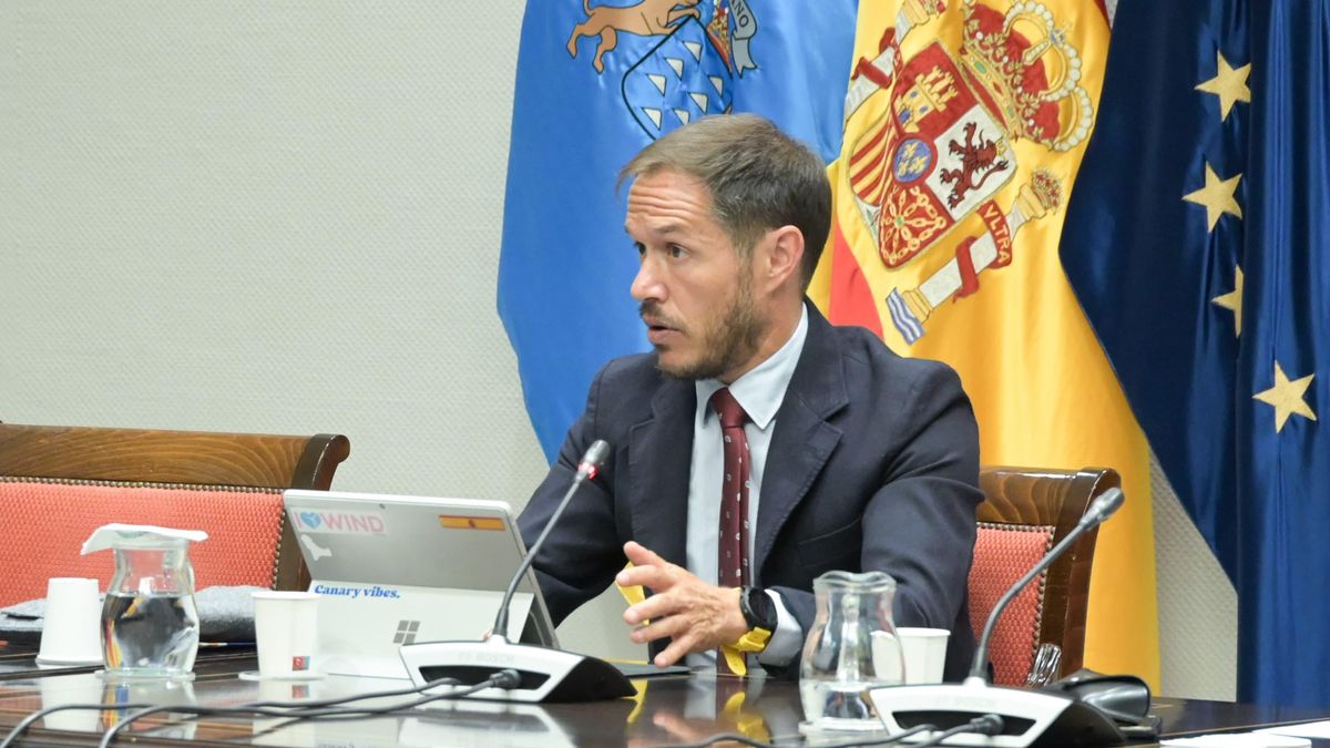 Mariano H.  Zapata, consejero de Transición Ecológica y Energía del Gobierno de Canarias.