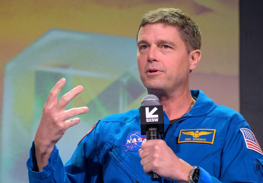 Reid Wiseman. Imagen de la NASA