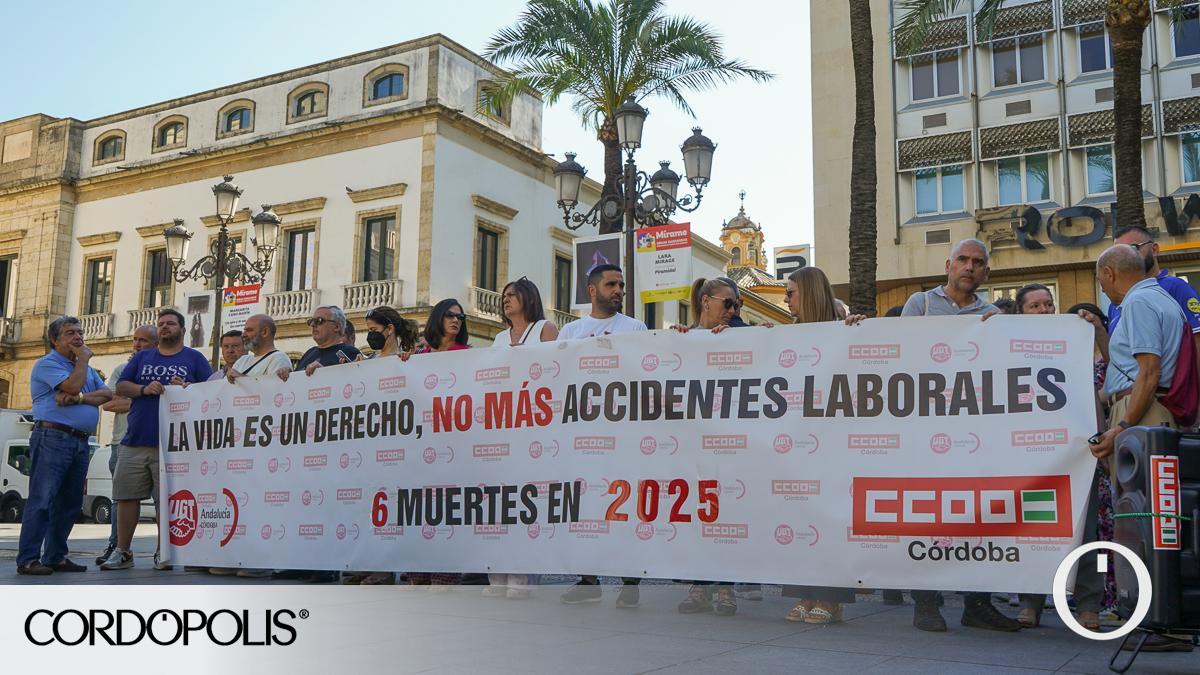 CCOO y UGT lamentan una nueva muerte por accidente laboral en Córdoba