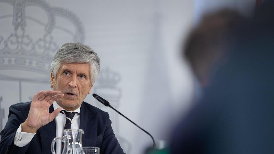 Marlaska pregunta al director de la Policía por el supuesto informe que atribuía a fuerzas marroquíes la entrada de migrantes en Ceuta