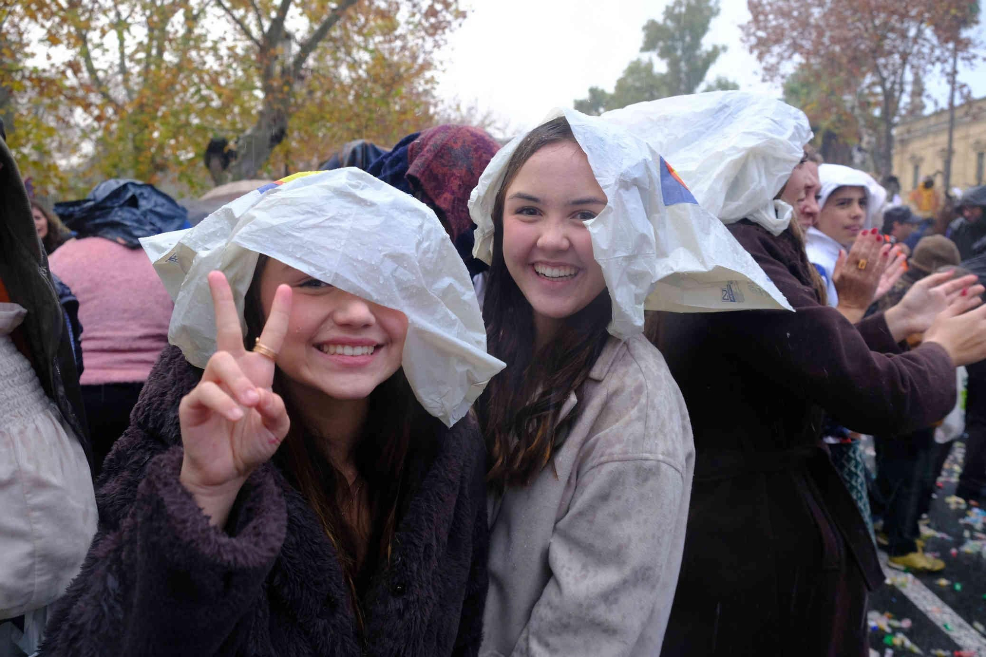 La lluvia no pudo ni con el buen humor ni con las ganas de Cabalgata