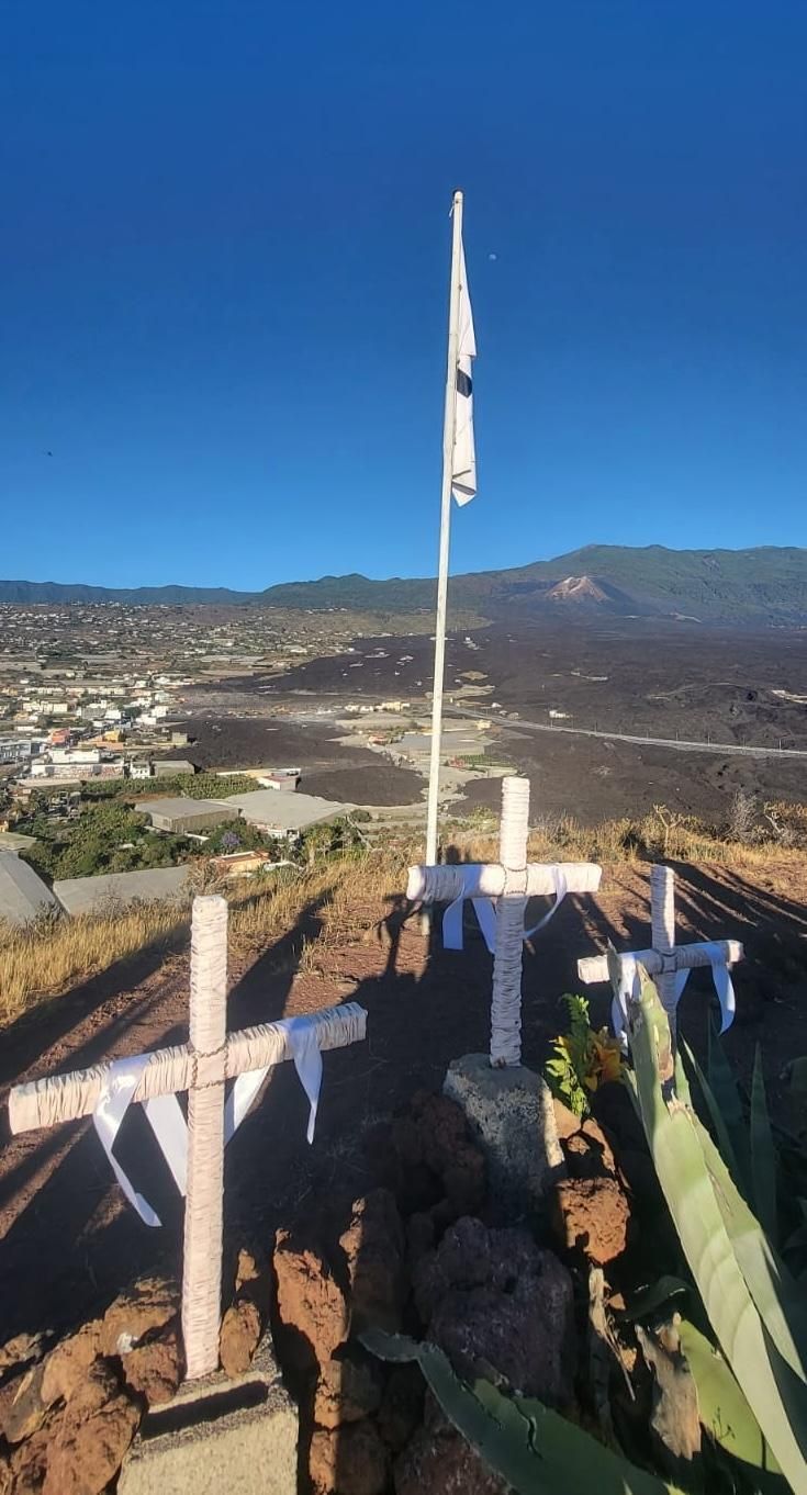 Colada que dividió el barrio de La Laguna. MRR