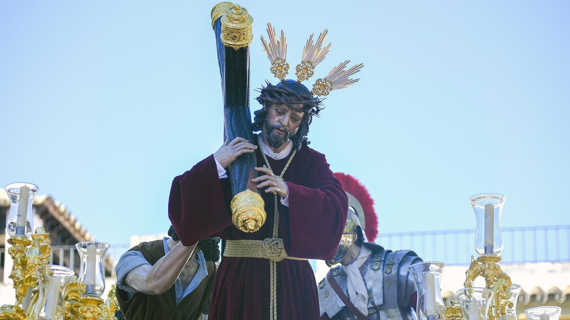 La estación de penitencia del Buen Suceso, en imágenes