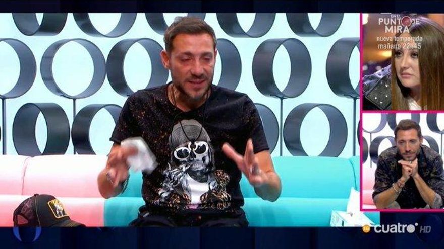 Antonio David en el confesionario