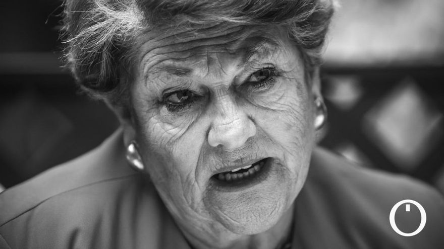 Olga Caballero, presidenta de la Agrupación de Cofradías