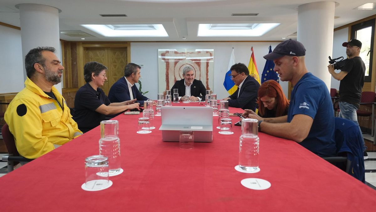 Reunión del Comité de Expertos en Incendios Forestales del Gobierno de Canarias.