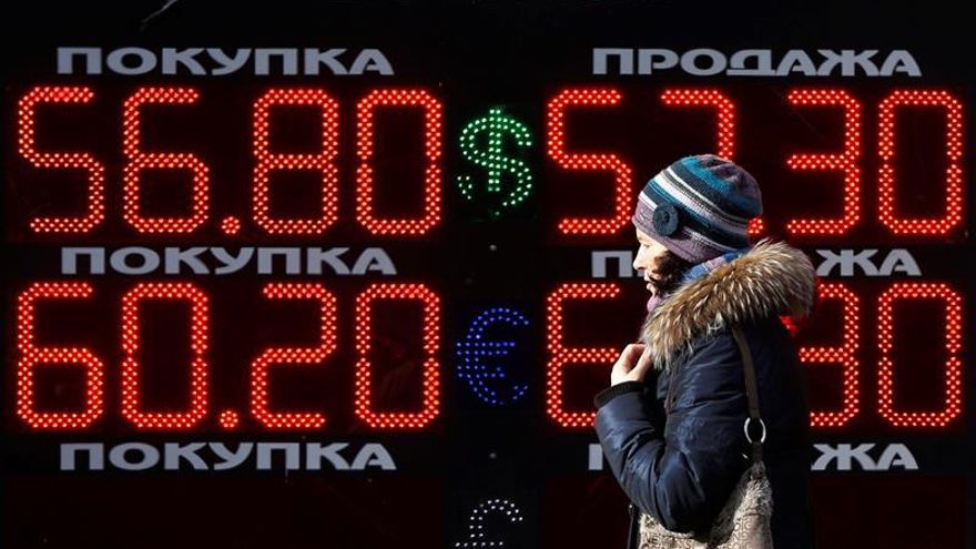 La Bolsa de Moscú y el rublo se desploman por las nuevas sanciones de EEUU